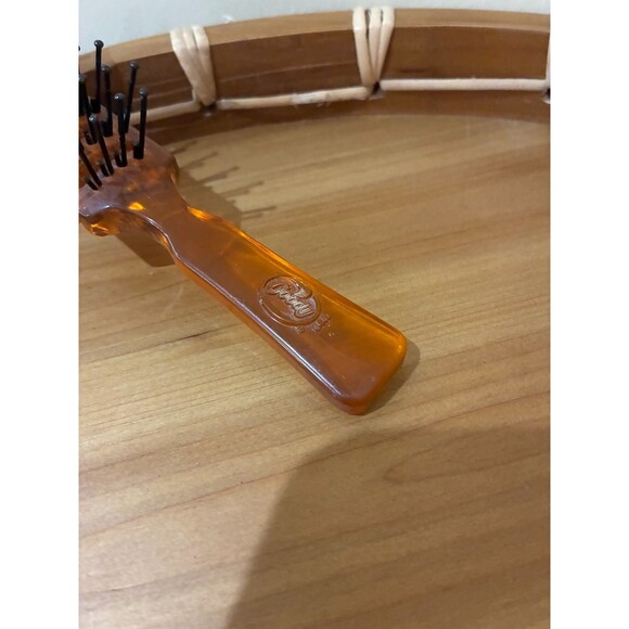 Vintage GOODY Tortoise Shell 6" Detangle Vented Blow Dry Hair Brush - Picture 4 of 4